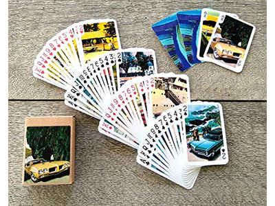 Classic Cars Playing Cards