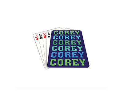 Custom Playing Cards Personalized Playing Cards with Photo Name