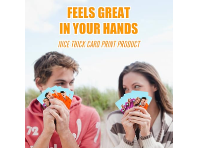 Custom Playing Cards Personalized with Photo Text