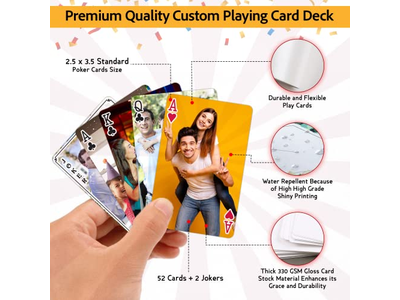 Custom Playing Cards with Photo