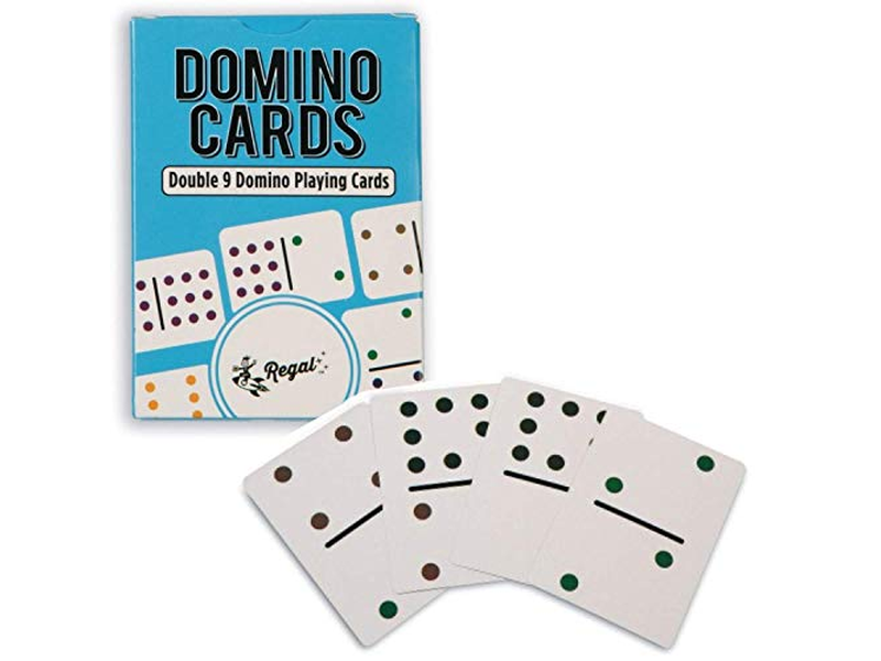 Double 9 Domino Playing Cards