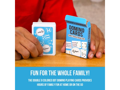 Double 9 Domino Playing Cards