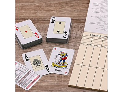 Entertaining with Caspari Double Deck of Bridge Playing Cards