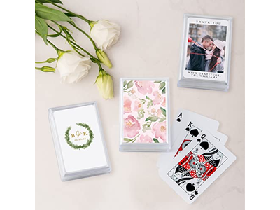 Floral Garden Party Deck of Playing Cards