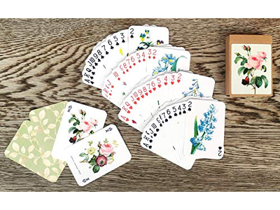 Flowers Roses Playing Cards