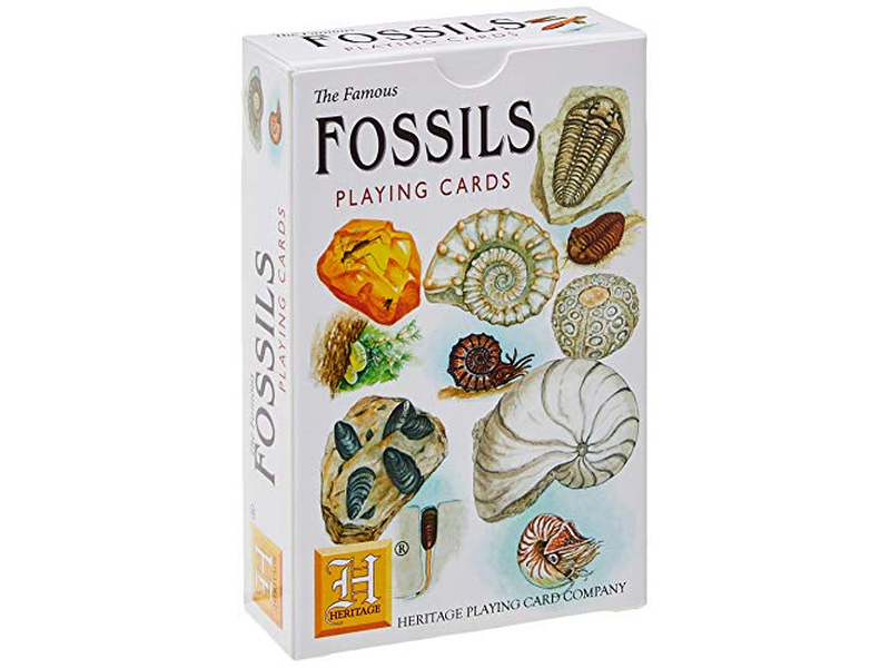 Fossils Set of 52 Playing Cards