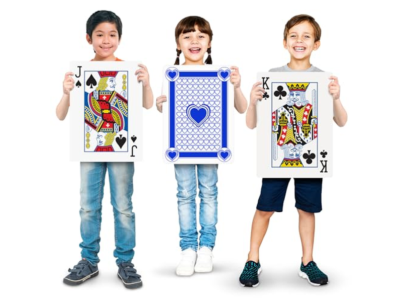 Gamie Giant Poker Jumbo Playing Cards