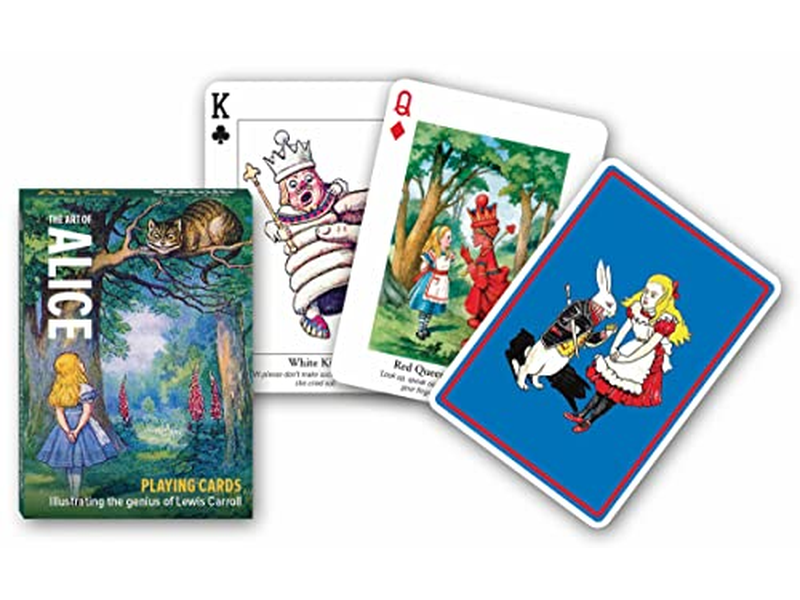 Gibsons The Art of Alice Single Deck Playing Cards