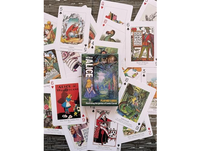 Gibsons The Art of Alice Single Deck Playing Cards