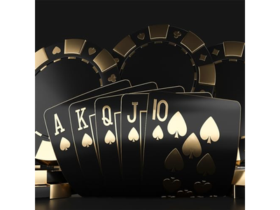 Gold Waterproof Playing Poker Cards