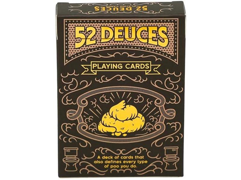 Good Egg Greetings 52 Deuces Funny Playing Cards