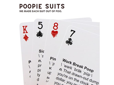Good Egg Greetings 52 Deuces Funny Playing Cards