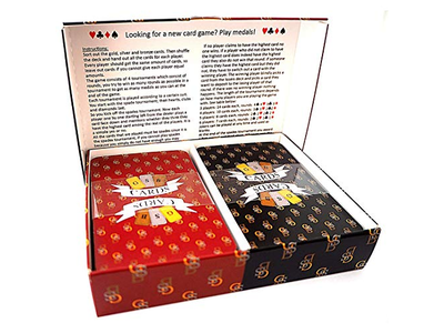 GSB Gender Neutral Playing Cards in Luxurious Double Box