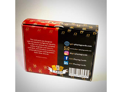 GSB Gender Neutral Playing Cards in Luxurious Double Box