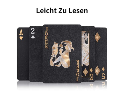 HD Jumbo Index Waterproof Poker Cards
