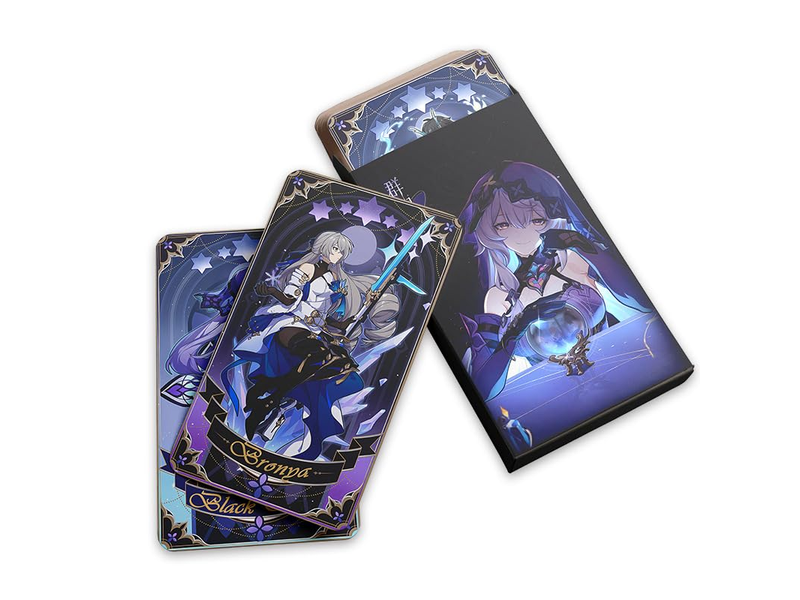 Honkai Star Rail Black 14 PCS Playing Cards