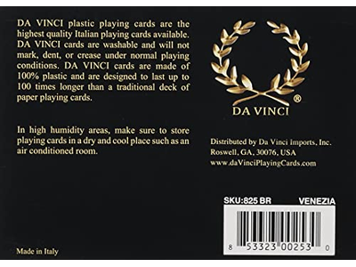 Italian Plastic Playing Cards