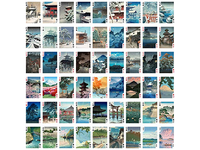 Japan Painting Playing Cards