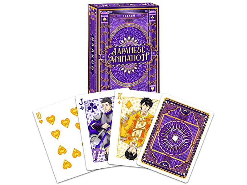 Japanese Animation Playing Cards Cartoon Character Poker Paper Decks