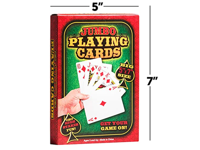 Jumbo Large Playing Cards
