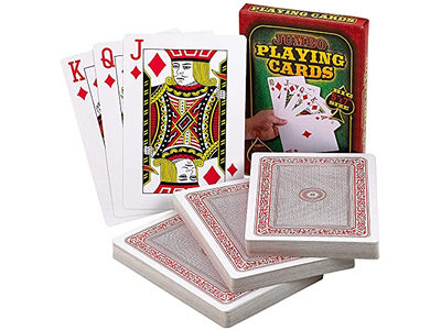 Jumbo Large Playing Cards