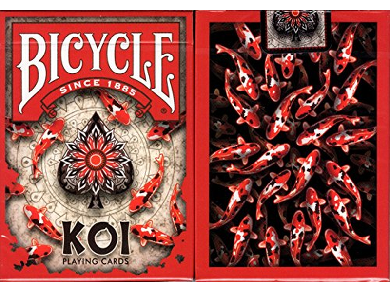 Koi Fish Bicycle Playing Cards