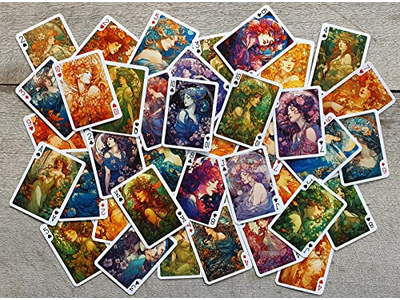 Lady Fairy Playing Cards