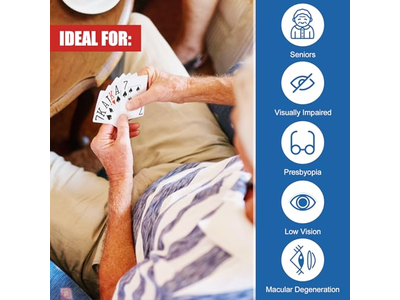 Large Print Playing Cards for Seniors