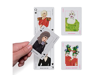 Laurence King Queens Drag Queen Playing Cards
