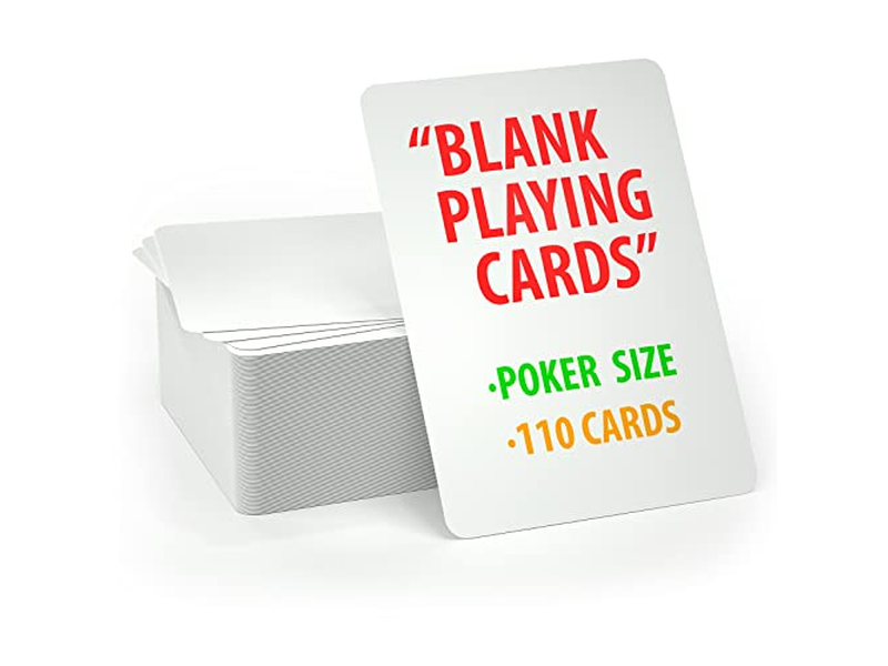 Learning Cards For DIY Game Card