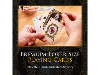 Medieval Playing Cards with Unique Seal