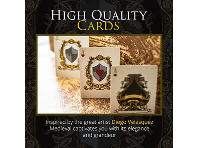 Medieval Playing Cards with Unique Seal