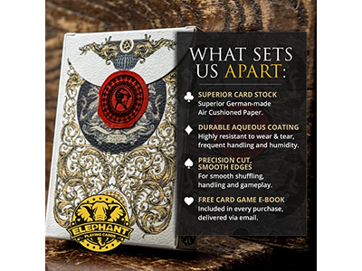 Medieval Playing Cards with Unique Seal