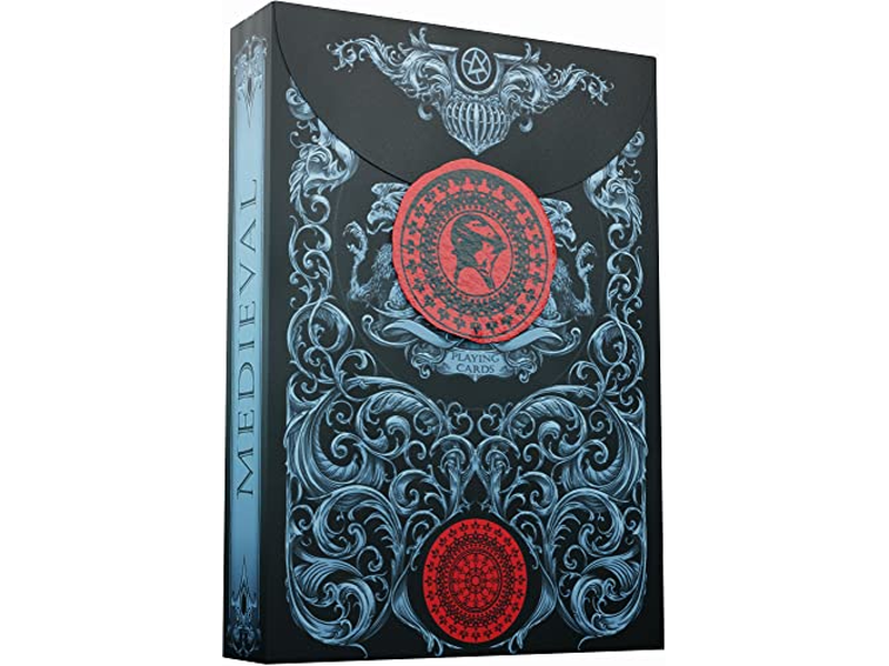 Medieval Playing Cards with Unique Seal and Free Card Game eBook