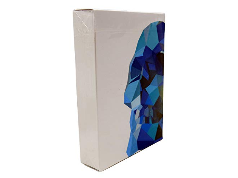 Memento Mori Blue Playing Cards