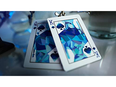 Memento Mori Blue Playing Cards