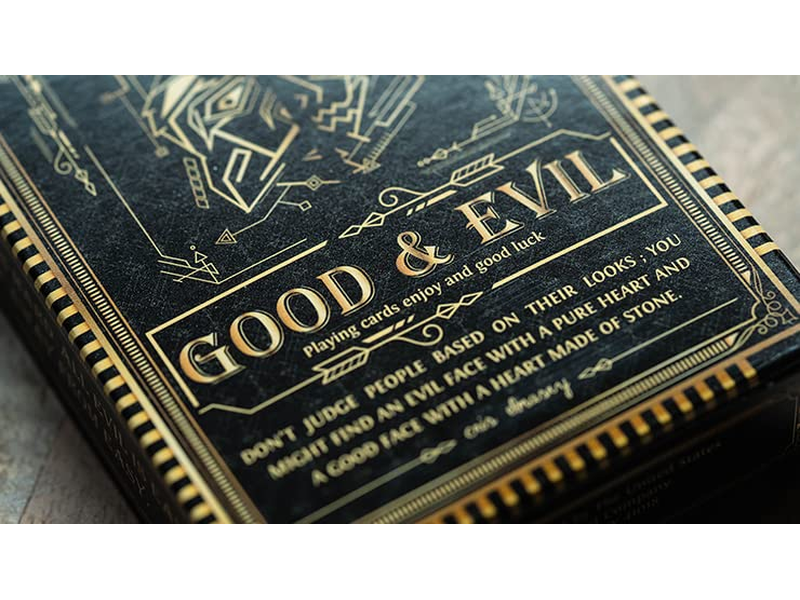 MJM Good and Evil Playing Cards