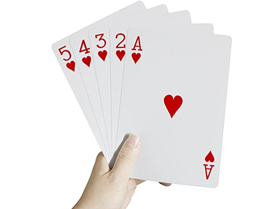 Oversized Bridge Playing Cards Huge Magic Poker