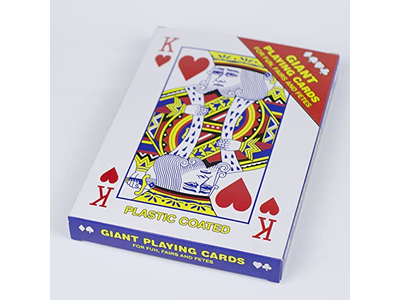 Oversized Bridge Playing Cards Huge Magic Poker