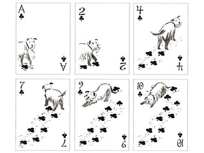 Pack of Dogs Playing Cards