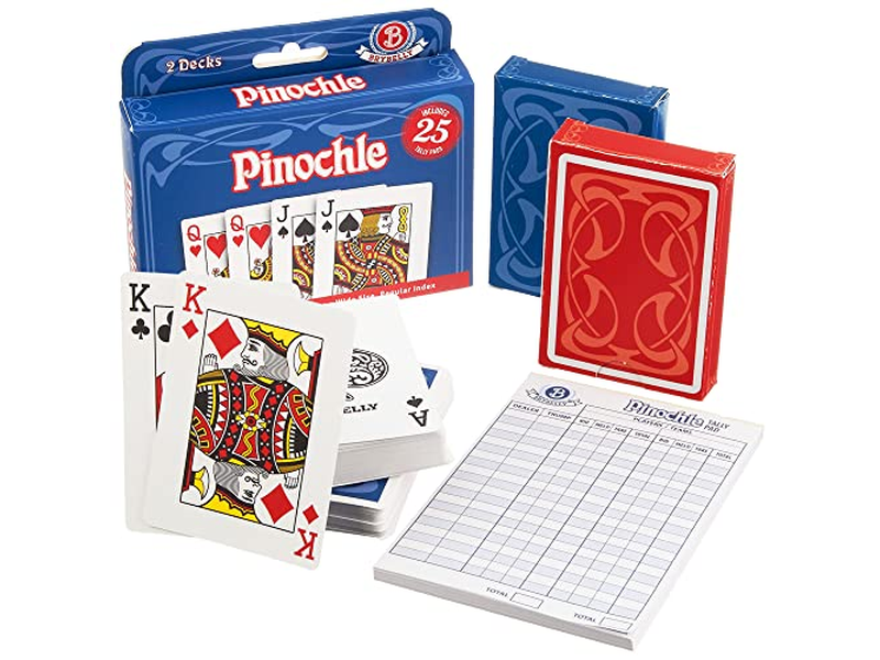 Pinochle Card Game Kit