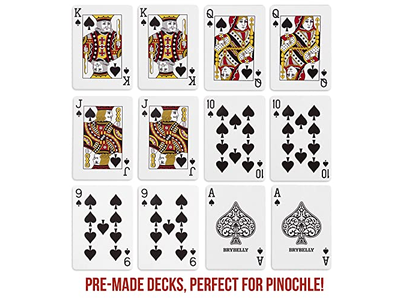 Pinochle Card Game Kit