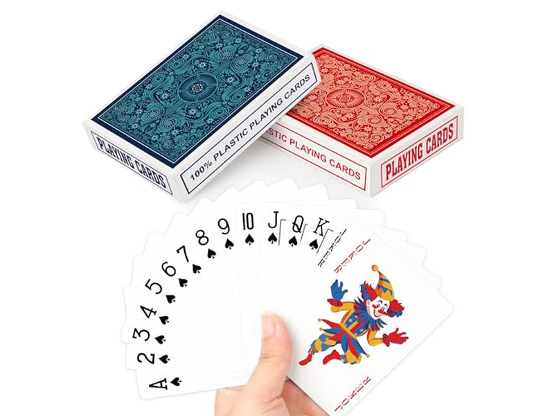 Plastic Playing Cards for Adults