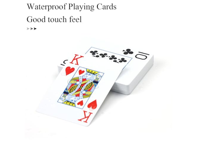 Plastic Playing Cards Waterproof Playing Cards 2 Pack