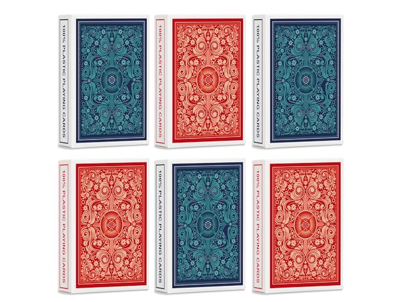 Plastic Waterproof Playing Cards Bulk for Adults