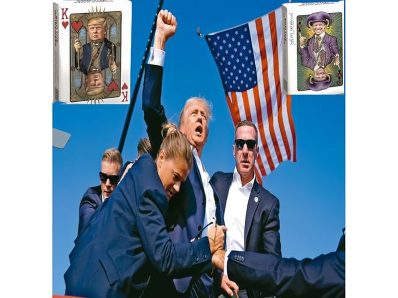 Premium Collectible Trump Family Poker Playing Cards