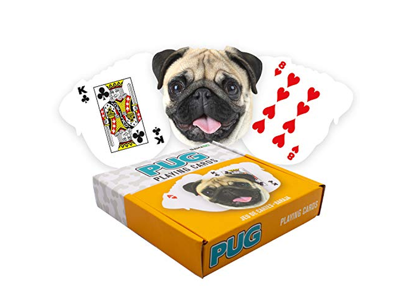 Pug-Shaped Playing Cards