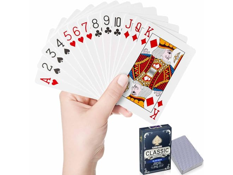 Standard Index Card for Blackjack Bridge Card Games