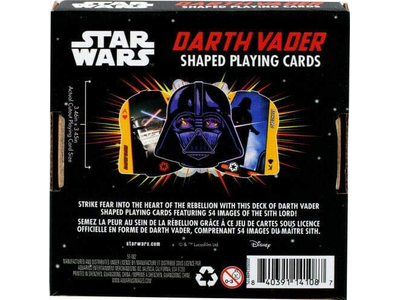 Star Wars Darth Vader Shaped Playing Cards