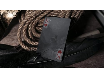 The Raven Black Dusk Playing Cards